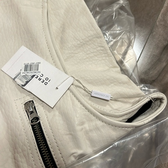 🔥🔥DEREK LAM 10 CROSBY leather moto vest - Picture 11 of 17